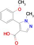 5-(2-Methoxyphenyl)-1-methyl-1h-pyrazole-4-carboxylic acid