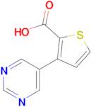 3-(Pyrimidin-5-yl)thiophene-2-carboxylic acid