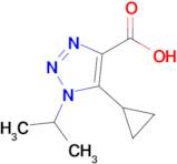 5-Cyclopropyl-1-isopropyl-1h-1,2,3-triazole-4-carboxylic acid