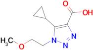 5-Cyclopropyl-1-(2-methoxyethyl)-1h-1,2,3-triazole-4-carboxylic acid