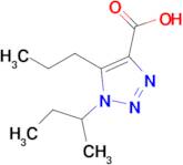 1-(Sec-butyl)-5-propyl-1h-1,2,3-triazole-4-carboxylic acid