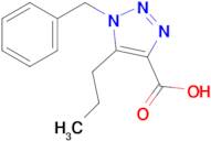 1-Benzyl-5-propyl-1h-1,2,3-triazole-4-carboxylic acid