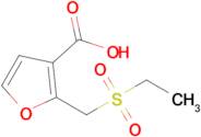 2-((Ethylsulfonyl)methyl)furan-3-carboxylic acid