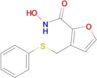 n-Hydroxy-3-((phenylthio)methyl)furan-2-carboxamide