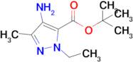 Tert-butyl 4-amino-1-ethyl-3-methyl-1h-pyrazole-5-carboxylate