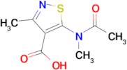 3-Methyl-5-(n-methylacetamido)isothiazole-4-carboxylic acid