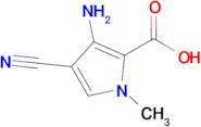 3-Amino-4-cyano-1-methyl-1h-pyrrole-2-carboxylic acid