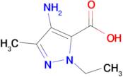 4-Amino-1-ethyl-3-methyl-1h-pyrazole-5-carboxylic acid