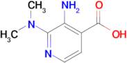 3-Amino-2-(dimethylamino)isonicotinic acid