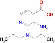 3-Amino-2-(dipropylamino)isonicotinic acid