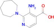 3-Amino-2-(azepan-1-yl)isonicotinic acid