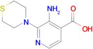 3-Amino-2-thiomorpholinoisonicotinic acid