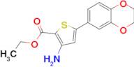 Ethyl 3-amino-5-(2,3-dihydrobenzo[b][1,4]dioxin-6-yl)thiophene-2-carboxylate