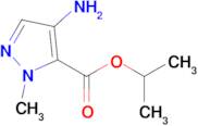 Isopropyl 4-amino-1-methyl-1h-pyrazole-5-carboxylate