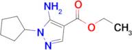 Ethyl 5-amino-1-cyclopentyl-1h-pyrazole-4-carboxylate