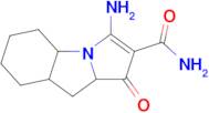 3-imino-1-oxo-decahydro-1H-cyclohexa[b]pyrrolizine-2-carboxamide