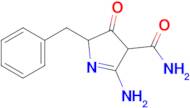 5-amino-2-benzyl-3-oxo-3,4-dihydro-2H-pyrrole-4-carboxamide