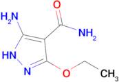 5-Amino-3-ethoxy-1h-pyrazole-4-carboxamide