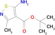 Tert-butyl 5-amino-3-methylisothiazole-4-carboxylate
