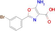 5-Amino-2-(3-bromophenyl)oxazole-4-carboxylic acid