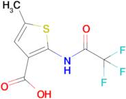 5-Methyl-2-(2,2,2-trifluoroacetamido)thiophene-3-carboxylic acid