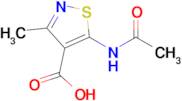 5-Acetamido-3-methylisothiazole-4-carboxylic acid