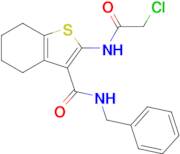 n-Benzyl-2-(2-chloroacetamido)-4,5,6,7-tetrahydrobenzo[b]thiophene-3-carboxamide