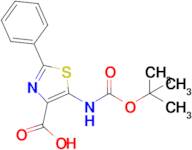 5-((Tert-butoxycarbonyl)amino)-2-phenylthiazole-4-carboxylic acid