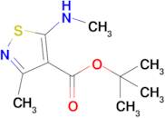 Tert-butyl 3-methyl-5-(methylamino)isothiazole-4-carboxylate