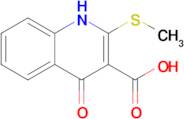 2-(methylsulfanyl)-4-oxo-1,4-dihydroquinoline-3-carboxylic acid