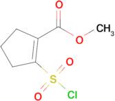 Methyl 2-(chlorosulfonyl)cyclopent-1-ene-1-carboxylate