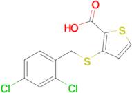 3-((2,4-Dichlorobenzyl)thio)thiophene-2-carboxylic acid