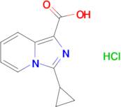 3-Cyclopropylimidazo[1,5-a]pyridine-1-carboxylic acid hydrochloride