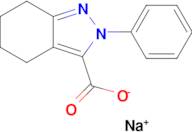 Sodium 2-phenyl-4,5,6,7-tetrahydro-2h-indazole-3-carboxylate