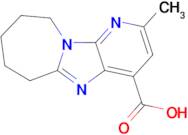 2-Methyl-7,8,9,10-tetrahydro-6h-pyrido[3',2':4,5]imidazo[1,2-a]azepine-4-carboxylic acid