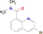 3-Bromo-N,N-dimethylquinoline-8-carboxamide