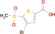 4-Bromo-5-(methylsulfonyl)thiophene-2-carboxylic acid