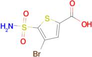 4-Bromo-5-sulfamoylthiophene-2-carboxylic acid