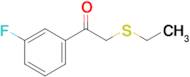 2-(Ethylthio)-1-(3-fluorophenyl)ethan-1-one