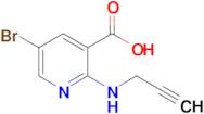 5-Bromo-2-(prop-2-yn-1-ylamino)nicotinic acid