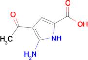 4-Acetyl-5-amino-1h-pyrrole-2-carboxylic acid