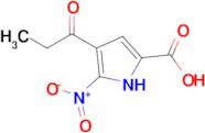 5-Nitro-4-propionyl-1h-pyrrole-2-carboxylic acid