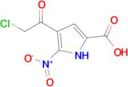 4-(2-Chloroacetyl)-5-nitro-1h-pyrrole-2-carboxylic acid