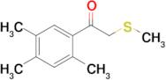 2-(Methylthio)-1-(2,4,5-trimethylphenyl)ethan-1-one