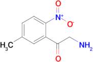 2-Amino-1-(5-methyl-2-nitrophenyl)ethan-1-one