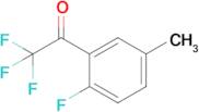 2,2,2-Trifluoro-1-(2-fluoro-5-methylphenyl)ethan-1-one