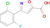 3-(2-Chloro-6-fluorophenyl)isoxazole-5-carboxylic acid