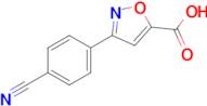 3-(4-Cyanophenyl)isoxazole-5-carboxylic acid