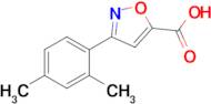 3-(2,4-Dimethylphenyl)isoxazole-5-carboxylic acid