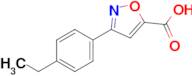 3-(4-Ethylphenyl)isoxazole-5-carboxylic acid